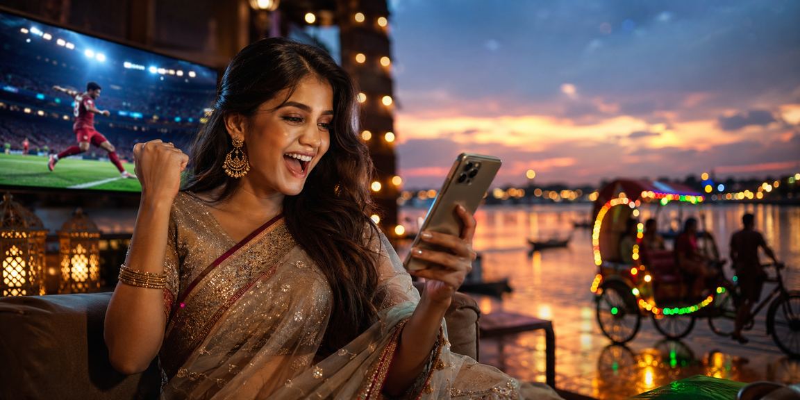 ঢাকায় ডিপোজিট বোনাস অফার উপভোগ করছেন একজন বাংলাদেশি ব্যবহারকারী
